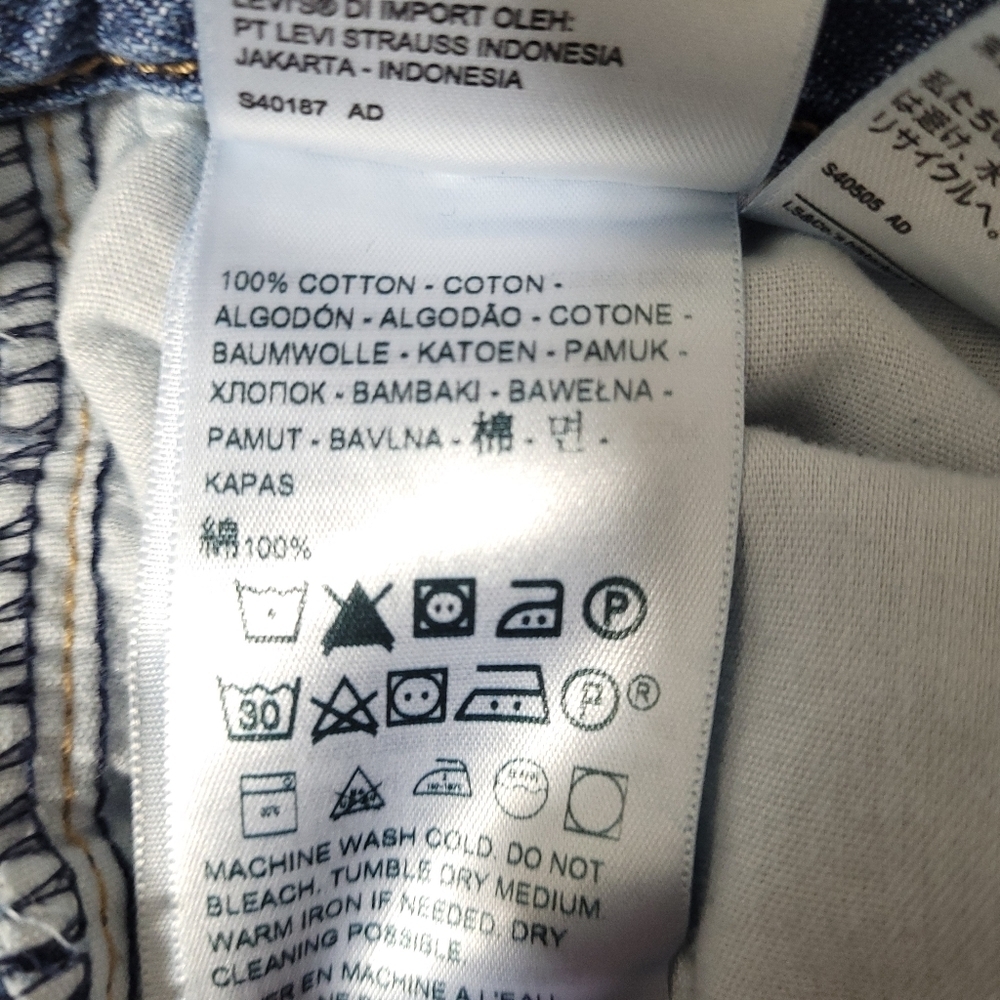 Levi's High Waisted Mom Jean Size 26 - Picture 9 of 10